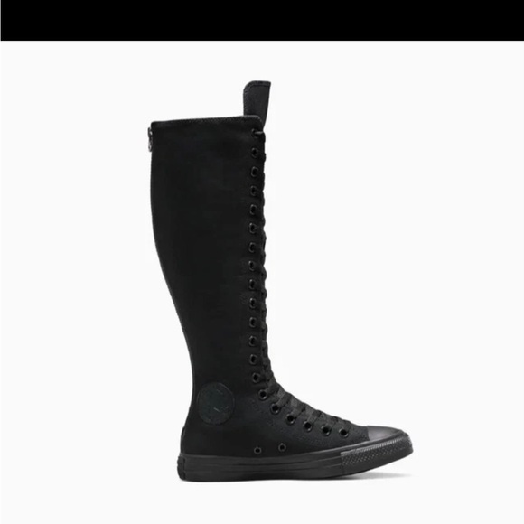 Converse Chuck Taylor All Star XXHi Shoes Womens Black Knee High new - Picture 1 of 4